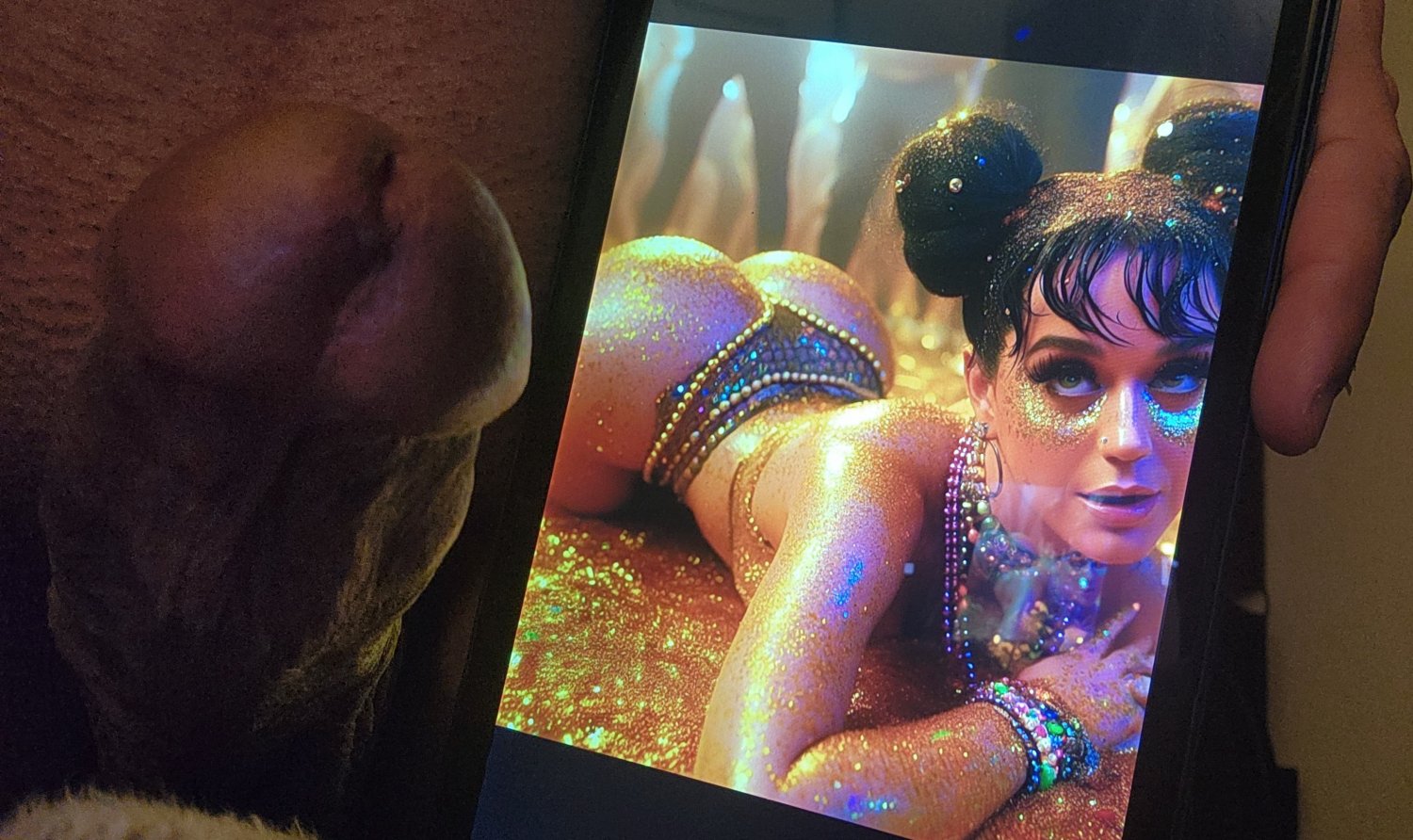 Katy Perry AI Cum Tribute 2 #lrpmTILJ