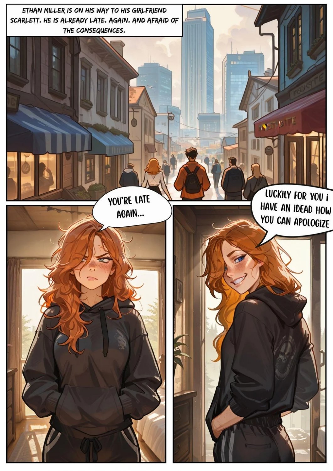 Scarlett Blaze - Volume 1 "The taste of obedience" - CEI Femdom Comic #ZFNHWjCt